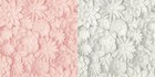 Fine Decor 3D Effect Floral Wallpaper Flowers Rose Pink White Grey Washable