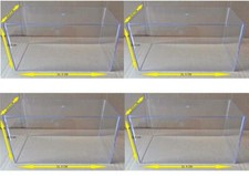 Lot 4 Couvercle (Boite) Vitrine Show Case pour Miniatures 1/24 Neuf D'origine