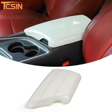 Center Console Cover Armrest Box Trim Overlay Decor for 2015-25 Dodge Challenger