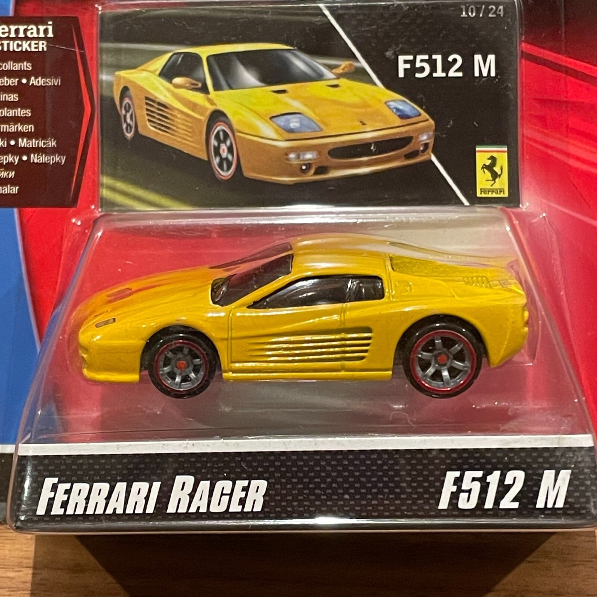 【未開封】Hot Wheels Ferrari Racer 512 M Hot Wheels Ferrari Racer F512 M Yellow Excellent Unopened | eBay