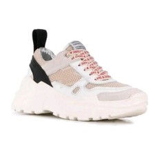 Zadig  Voltaire Future Platform Sneakers White Leather 348, Sz 36, NIB