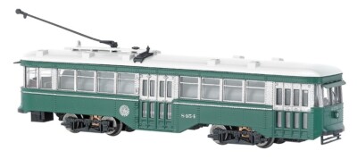 Bachmann 84653 N Scale Peter Witt Street Car  Brooklyn & Queens Transit DCC NIB