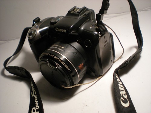 Cano PowerShot SX20 IS 12.1MP 20x Digital Camera Black - Picture 3 of 13