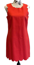 J CREW scalloped dress size 6