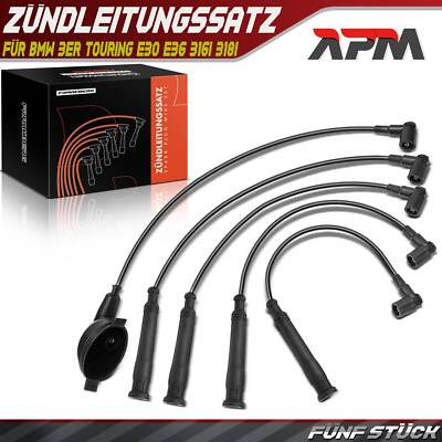5x Zündleitungssatz Zündkabel für BMW 3er Touring E30 E36 316i 318i