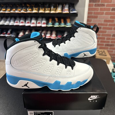 Nike Air Jordan 9 Retro Shoes 'Powder Blue' 2024 FQ8992-101 Men's