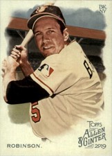 2019  Topps Allen & Ginter  #75 Brooks Robinson  Baltimore Orioles HOF *+*