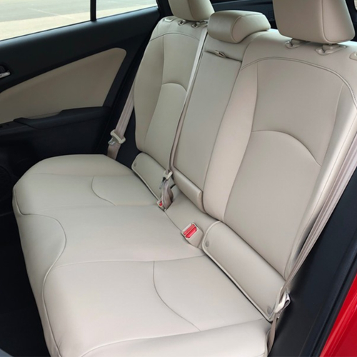 FOR 2004-2024 TOYOTA PRIUS MOTOPTES CUSTOM CAR SEAT LEATHER COVERS WATERPROOF - Picture 10 of 22