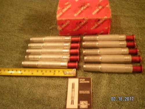 RED HILL 3/4” X 5” ANCLA STUD (CAJA DE 10)....JS-34C - Imagen 1 de 2