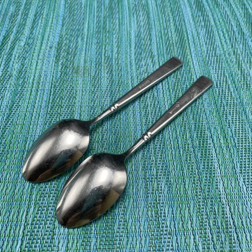 2 CUCCHIAINI Oneida Cube EASTON in acciaio inox posate - Foto 6 di 9