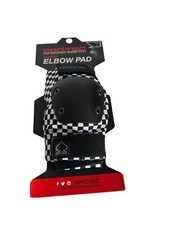 Pro-Tec Elbow Pads Size Small Black White Che...