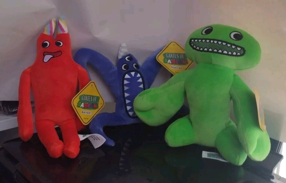 Garten of Banban ぬいぐるみ　3点 Garten of Banban Jumbo Josh Nabnab & Banban 9”Plush Set Of 3
