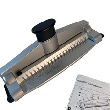 Unbranded Comb Binding Machine 21-Hole 100 Sheet Paper Punch Binder Manual *NEW*
