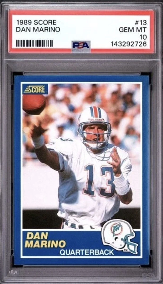 Dan Marino Miami Dolphins Football SCORE Sports Trading Card