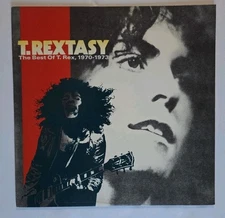 T REX T-REXTASY THE BEST OF T REX 1970-1973 W/ INNER SLEEVE & INCERT MARC BOLAN