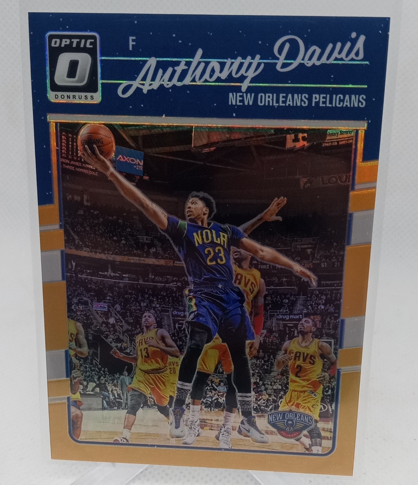 2016-17 Panini Donruss Optic - Anthony Davis #97 Orange Prizm /199