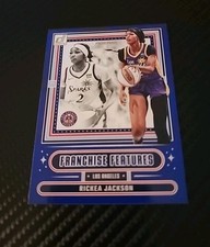 2025  Donruss WNBA Franchise Features Rickea Jackson #8 Blue Press Proof