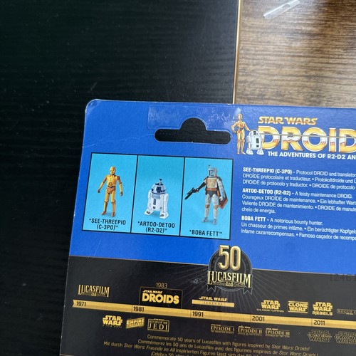 Droids R2-D2 + C-3PO SIGILLATO custodia nuova action figure 2021 TVC Star Wars - Foto 5 di 7
