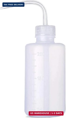 BEADNOVA Squeeze Plant Watering Bottle 250ml 8oz Small Wash Bottle Squeeze Plast
