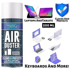 Compressed Air Duster Spray Can Cleans Laptop Printer Keyboard Gadget 200/400ML
