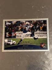 2009 Topps Fred Jackson Buffalo Bills Card #207 1/1