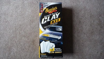 Meguiar's Smooth Surface Clay Kit - Easy Car Claying for a Smooth Surface