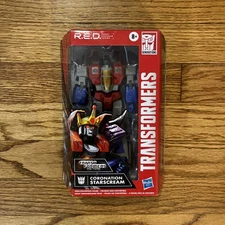 Hasbro Transformers: The Movie R.E.D. Coronation Starscream 6" Action Walmart Ex