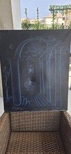 ​Quadro Umberto Fracassi Olio su Tela 50x70Piazza Fontana1975 CERTIFICATO 