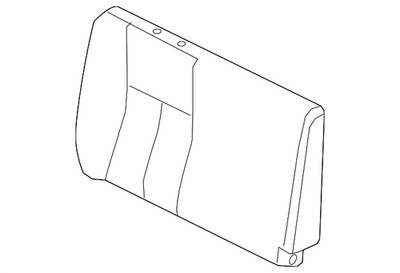 Genuine Nissan Seat Back Cushion Cover 88620-9FV5A