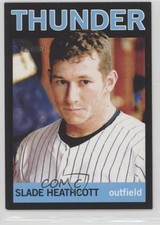 2013 Topps Heritage Minor League Edition Black 15/96 Slade Heathcott #221 0af