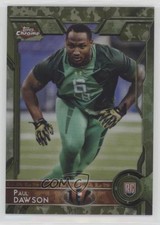 2015 Topps Chrome Rookies STS Camo Refractor 445/499 Paul Dawson #175 y6z
