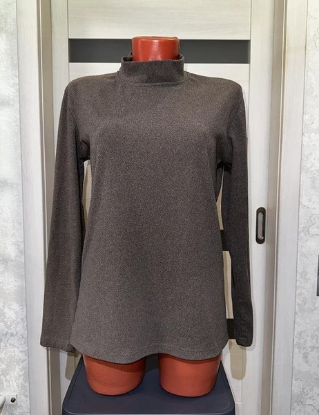 Women Moschino Turtleneck Grey 42 / XL / 50