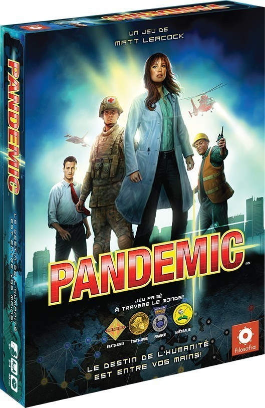 Jeux de société Pandemic pour développer la cohésion et le travail d'équipe