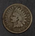 1868  Indian Cent Good Details  Lot 4834