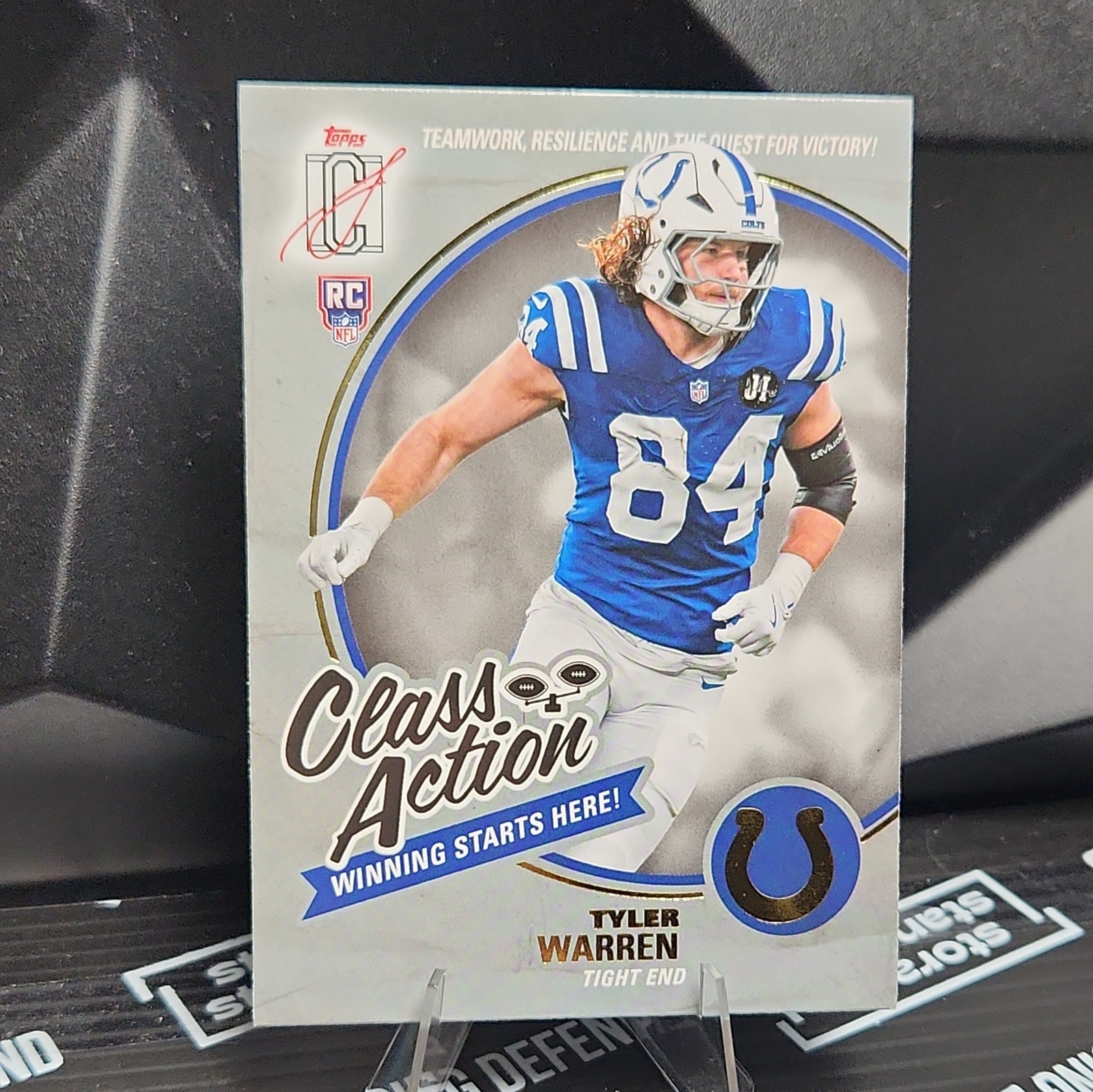 💎🔥2025 Topps Signature Class #CA-14 Tyler Warren RC Class Action - Colts