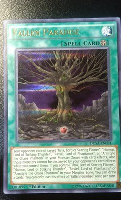Fallen Paradise DUSA-EN031 Duelist Saga 1st Edition