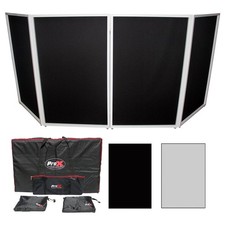 ProX XF-4X3048W MK3 White Aluminum Four Panel Scrim Facade Package idjnow