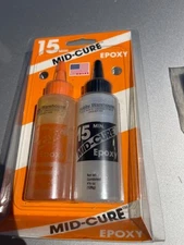 Mid-Cure 15-Minute 2-Part Epoxy 4.5oz