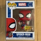 Funko Pop! Spider-Man w/ Sandwich The Dog #1449, EE Exclusive, Marvel