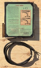1938 Chrysler Brake Cable Eis 283 Hand Brake Nors 1938 Chrysler Brake Cable Eis 283 Hand Brake Nors