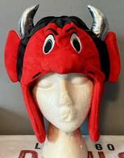 New Jersey Devils NJ Devil Mascot Hat SGA Prudential Center 3/22/25
