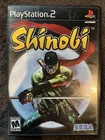 Shinobi Sony PlayStation 2 Sega 2002 with Game and Manual