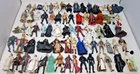 Large Star Wars 70+ Action Figure Lot Original 1990s 2000s 2 Original Kenner