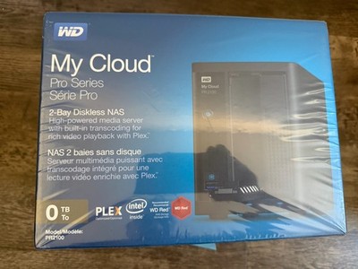 NEW, SEALED - My Cloud Pro Series PR2100 2 Bay NAS WDBBCL0000NBK-NESN
