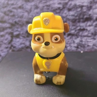 Spin Master Paw Patrol Rubble Preschool Toy Figure Yellow Brown 3-5 Years