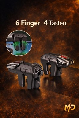 Handy Controller PUBG Mobile Wireless Gamepad Gaming Trigger für iPhone Android