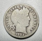 1902-S  BARBER DIME   GOOD   BETTER DATE  #1867