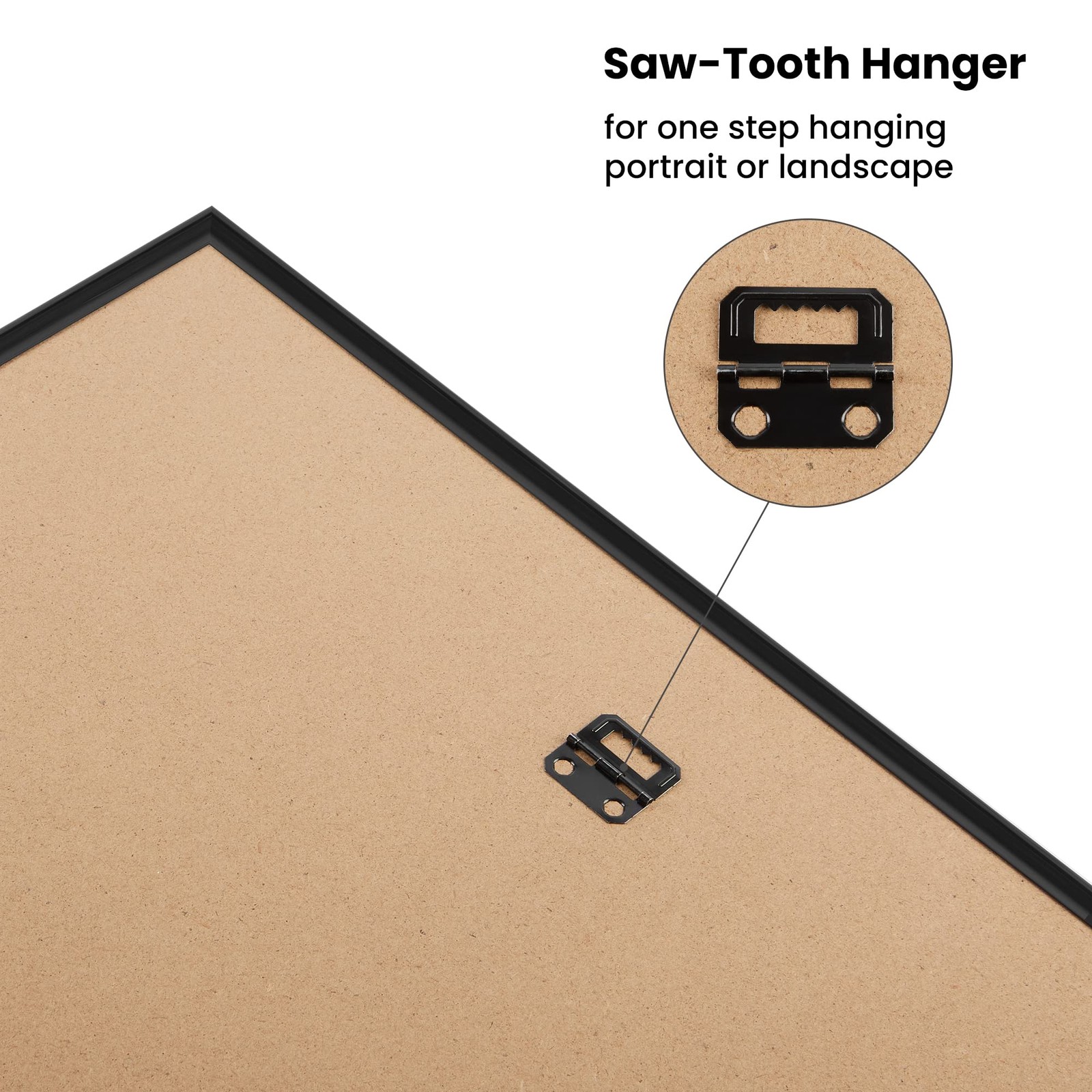 upsimples 11x17 Picture Frame Black 3 Pack Scratch-Proof 11 x 17 Poster Frame...