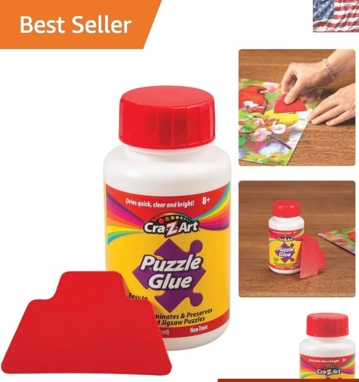 Pegamento para rompecabezas con aplicador - Ahorra, lamina y conserva acabado Foto 3 de 4