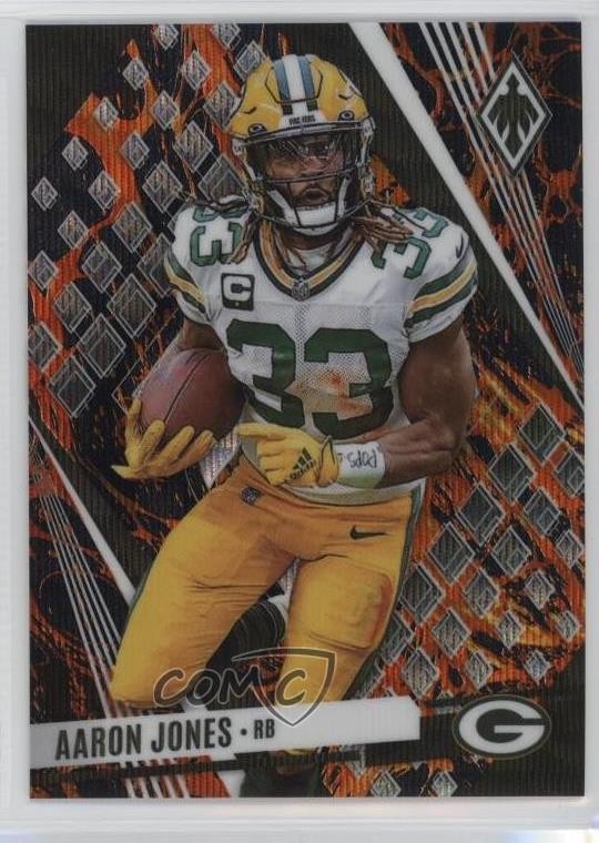 2023 Panini Phoenix Lava SP Variation 71/150 Aaron Jones #35 17ok